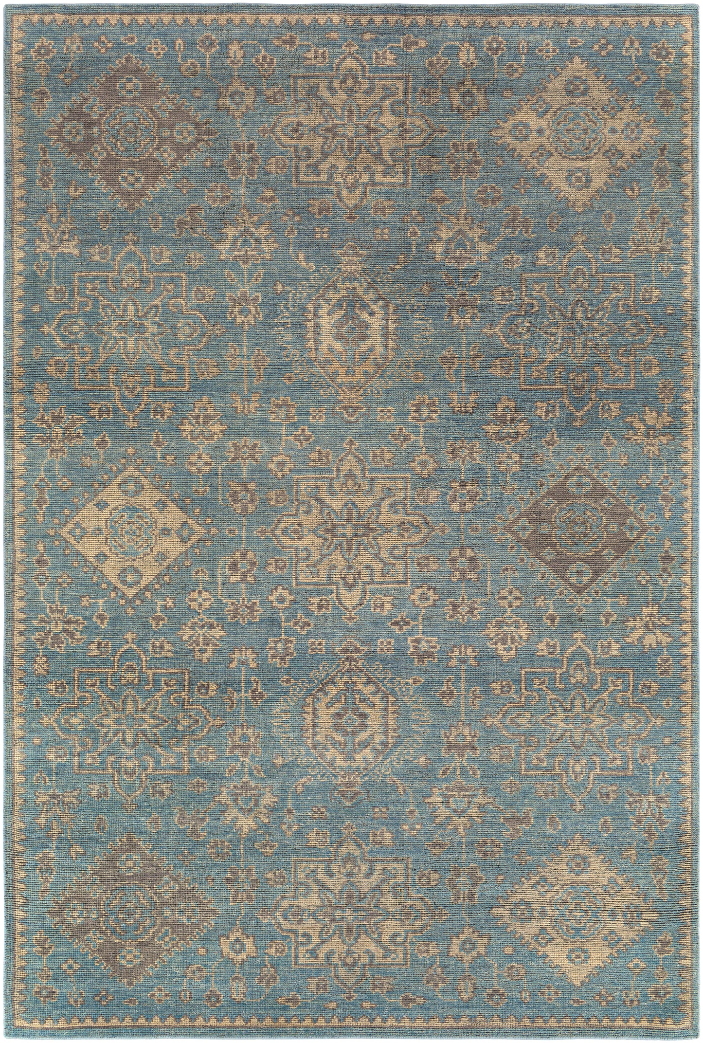 Smyrna 26251 Hand Knotted Wool Indoor Area Rug by Surya Rugs