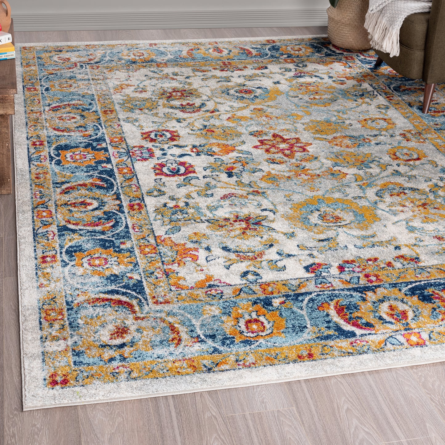 Diamond-DIA17 Cut Pile Synthetic Blend Indoor Area Rug by Tayse Rugs