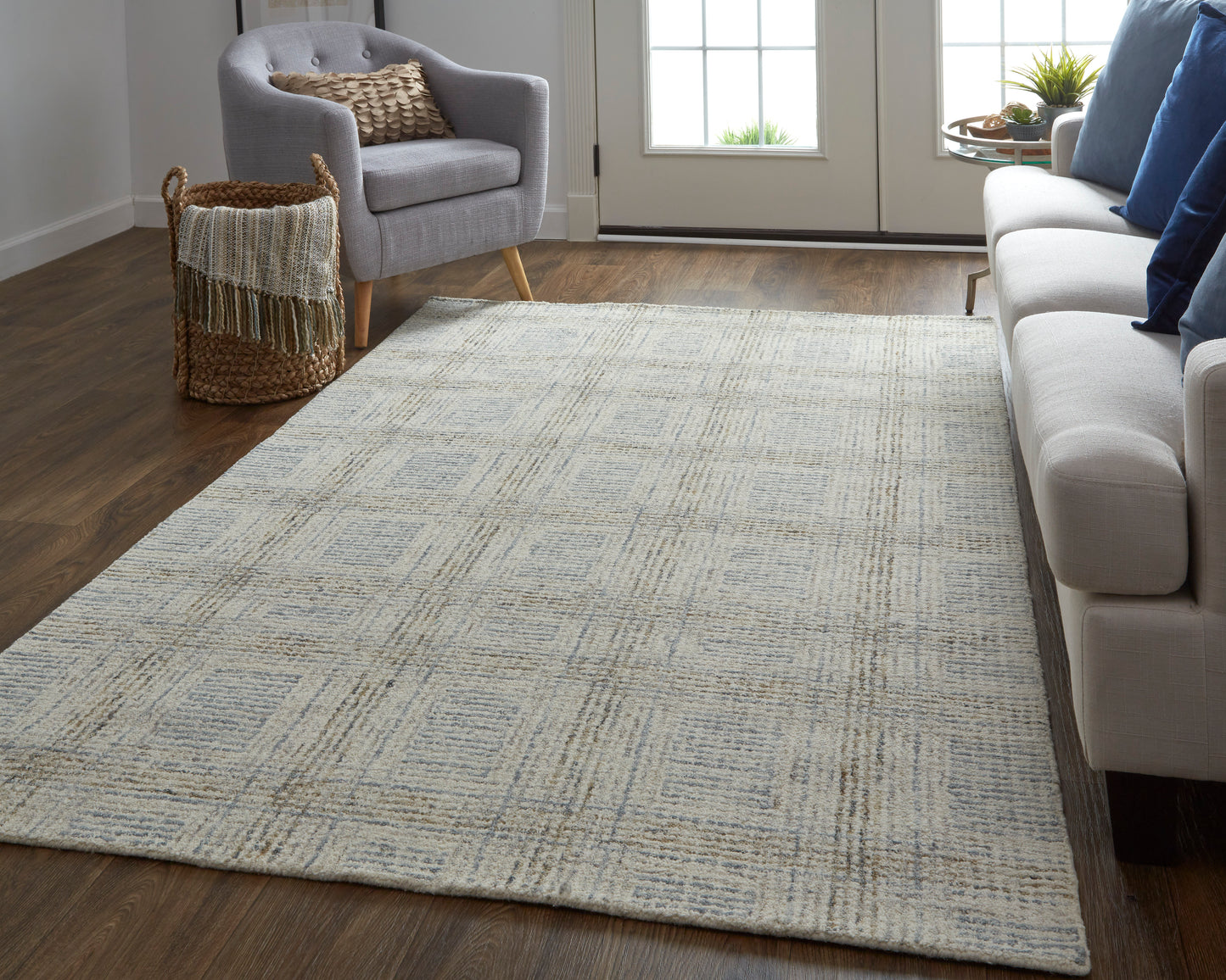 Belfort 8668F Hand Tufted Wool Indoor Area Rug by Feizy Rugs