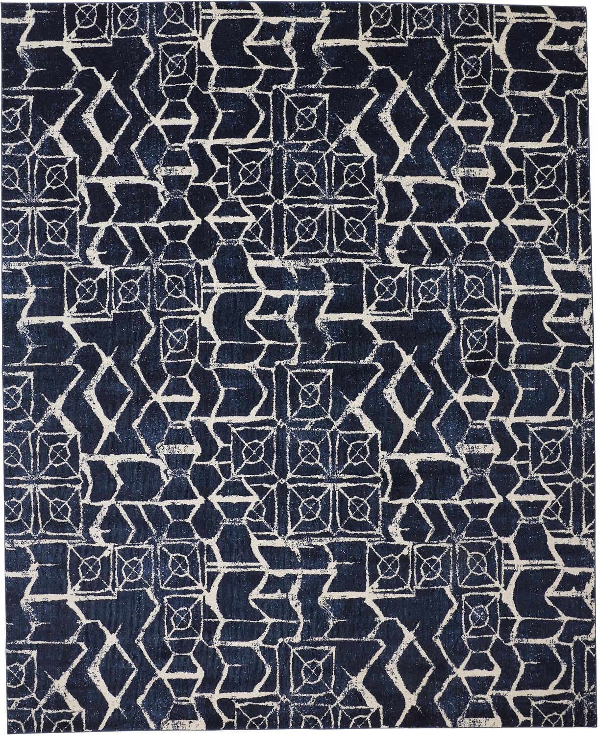 Remmy 3516F Machine Made Synthetic Blend Indoor Area Rug by Feizy Rugs