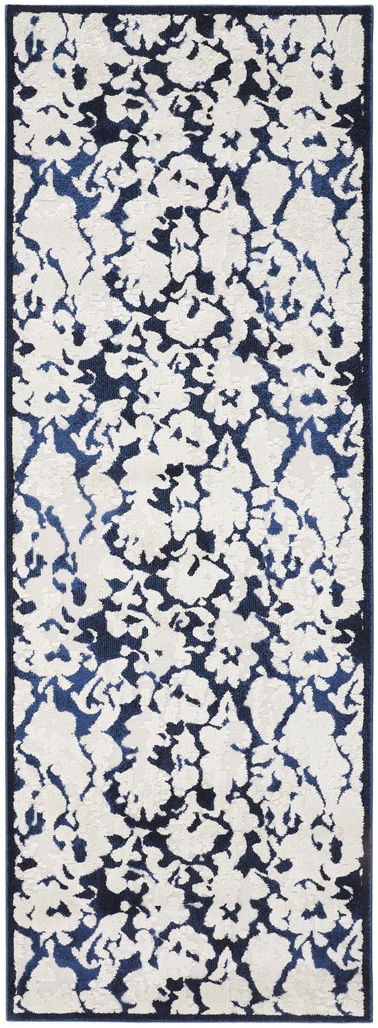 Remmy 3515F Machine Made Synthetic Blend Indoor Area Rug by Feizy Rugs