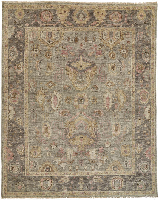 Carrington 6504F Hand Knotted Wool Indoor Area Rug by Feizy Rugs