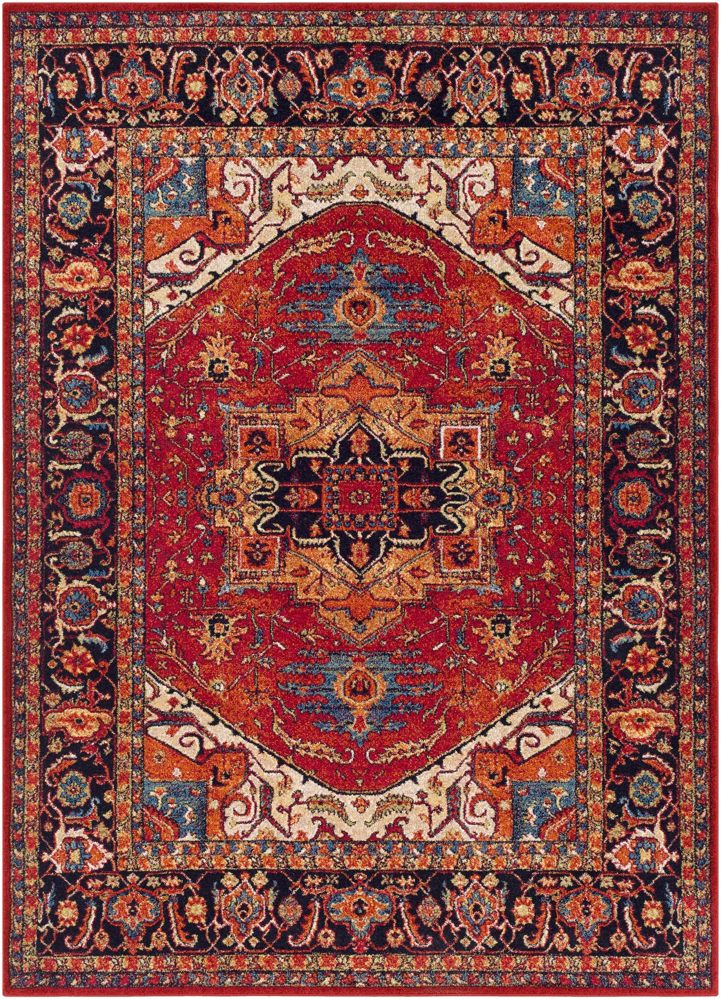 Serapi 19912 Machine Woven Synthetic Blend Indoor Area Rug by Surya Rugs