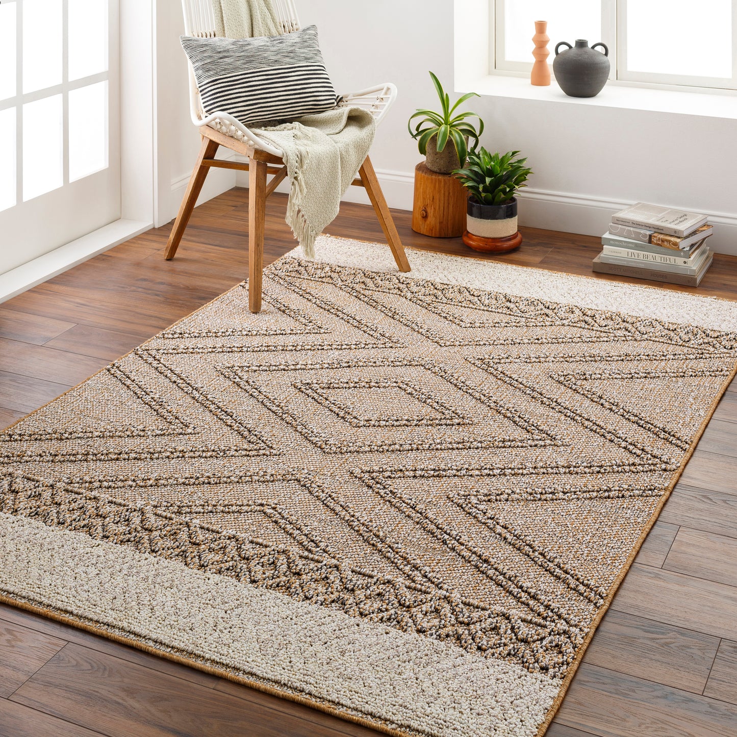 Sarasota 31747 Machine Woven Synthetic Blend Indoor/Outdoor Area Rug by Surya Rugs