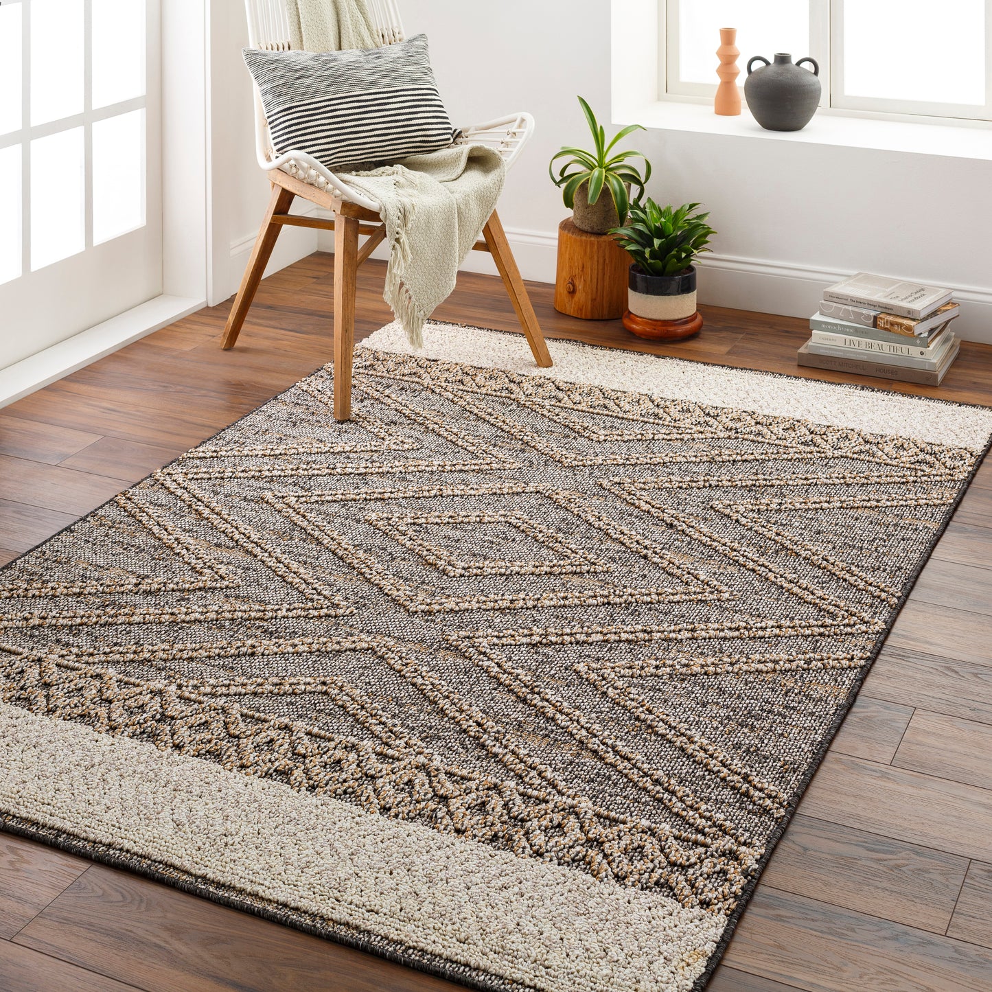 Sarasota 31747 Machine Woven Synthetic Blend Indoor/Outdoor Area Rug by Surya Rugs