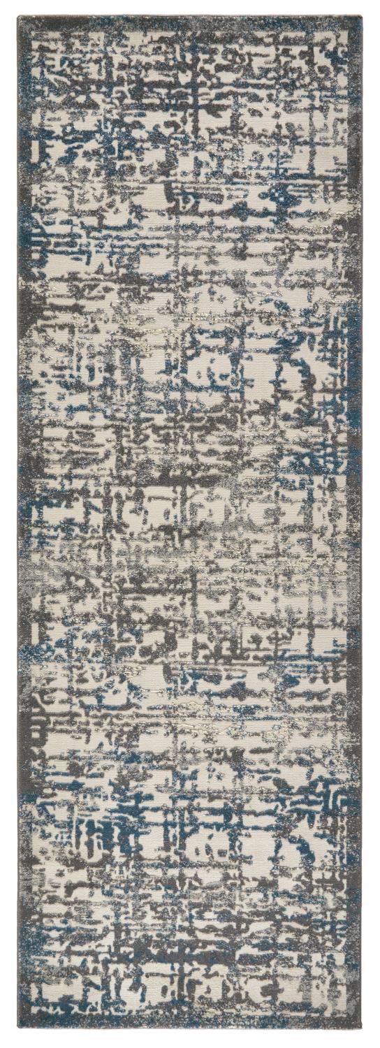 Akhari 3677F Machine Made Synthetic Blend Indoor Area Rug by Feizy Rugs