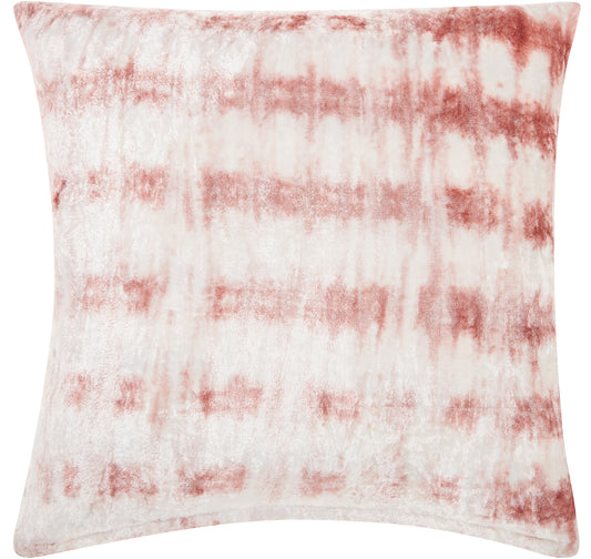 Life Styles CS001 Synthetic Blend Velvet Tie Dye Throw Pillow From Mina Victory By Nourison Rugs
