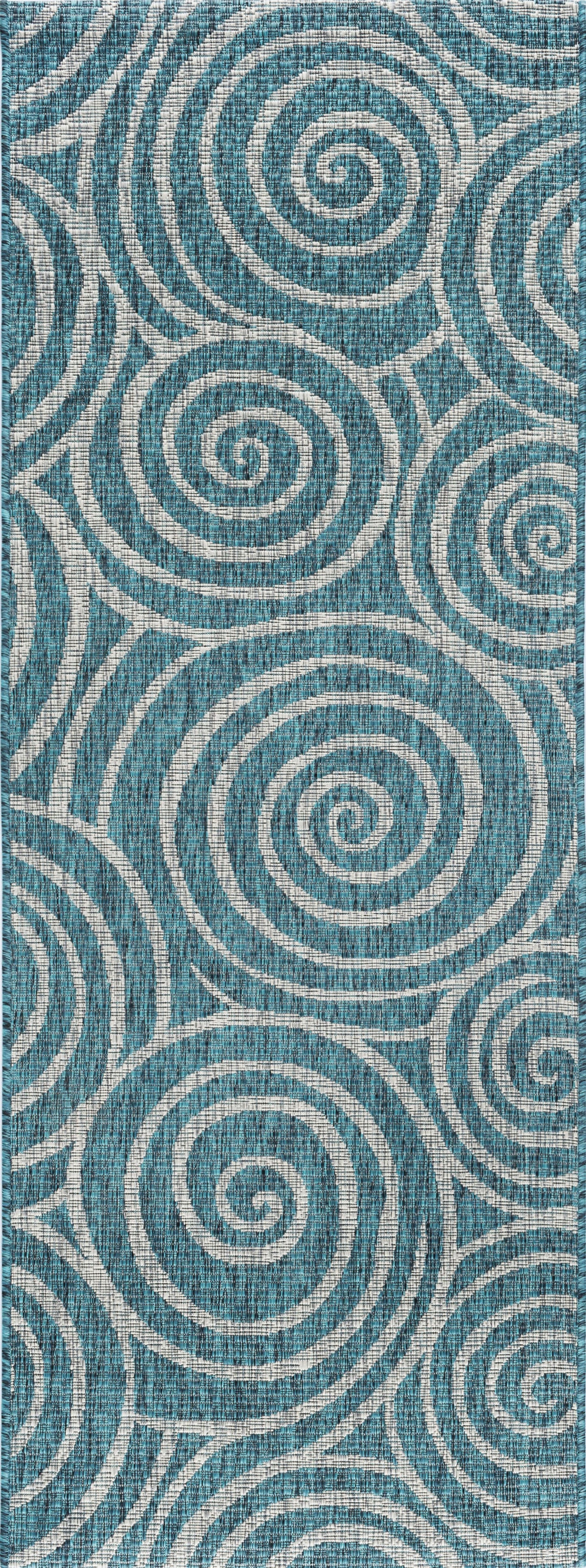 Veranda-VND19 Flat Weave Synthetic Blend Indoor/Outdoor Area Rug by Tayse Rugs