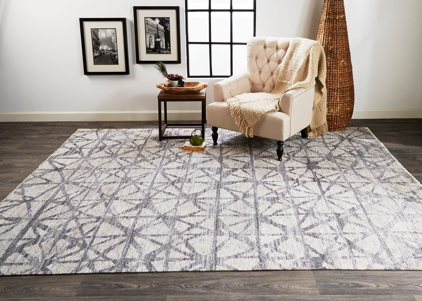 Vivien 6557F Hand Knotted Wool Indoor Area Rug by Feizy Rugs
