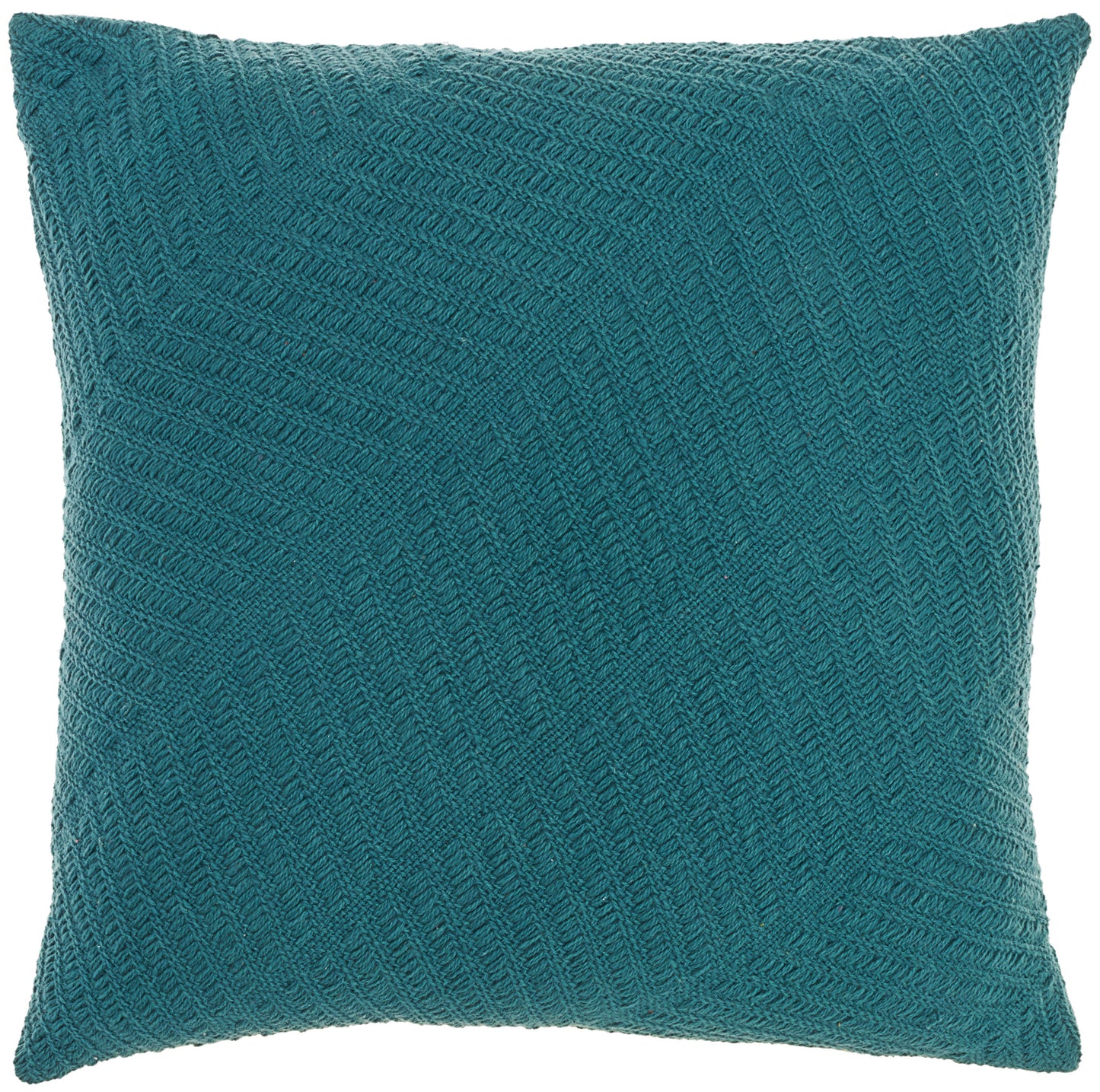 Life Styles CN964 Cotton Woven Diagonal Throw Pillow From Mina Victory By Nourison Rugs