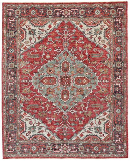 Piraj 6453F Hand Knotted Wool Indoor Area Rug by Feizy Rugs