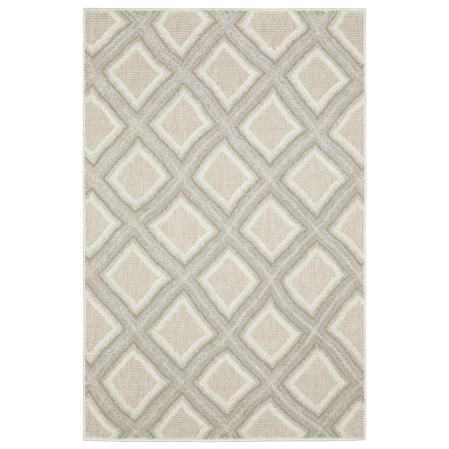 TANGIER Lattice Power-Loomed Synthetic Blend Indoor Area Rug by Oriental Weavers