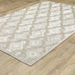 TANGIER Ikat Power-Loomed Synthetic Blend Indoor Area Rug by Oriental Weavers