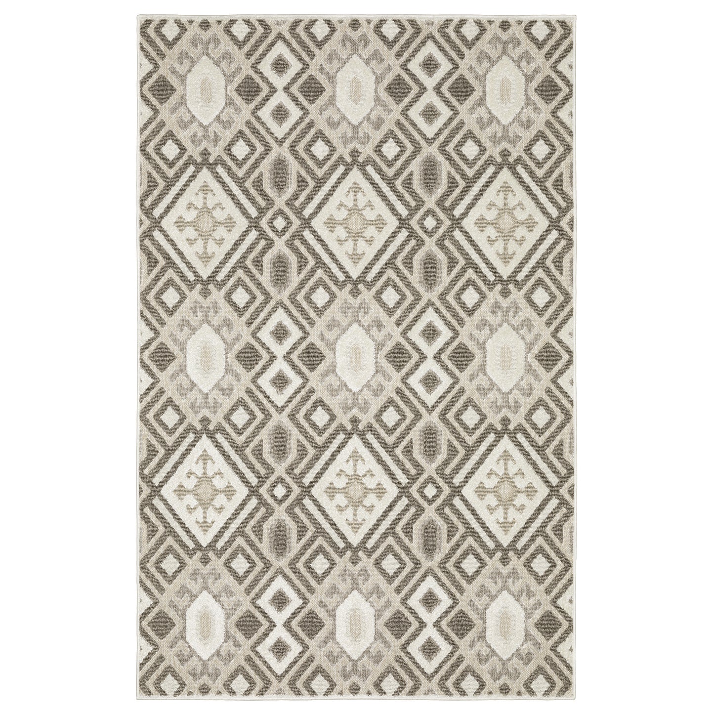 TANGIER Geometric Power-Loomed Synthetic Blend Indoor Area Rug by Oriental Weavers