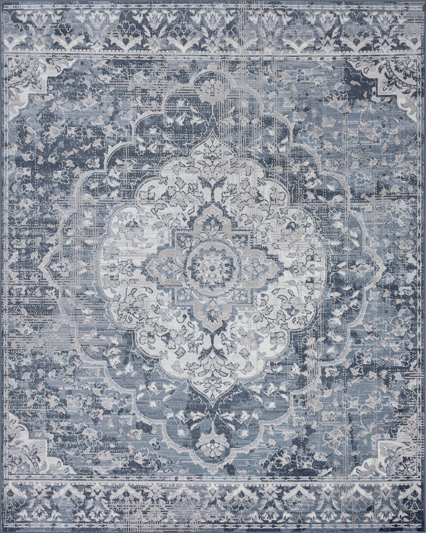 Nexus-NEX13 Cut Pile Synthetic Blend Indoor Area Rug by Tayse Rugs