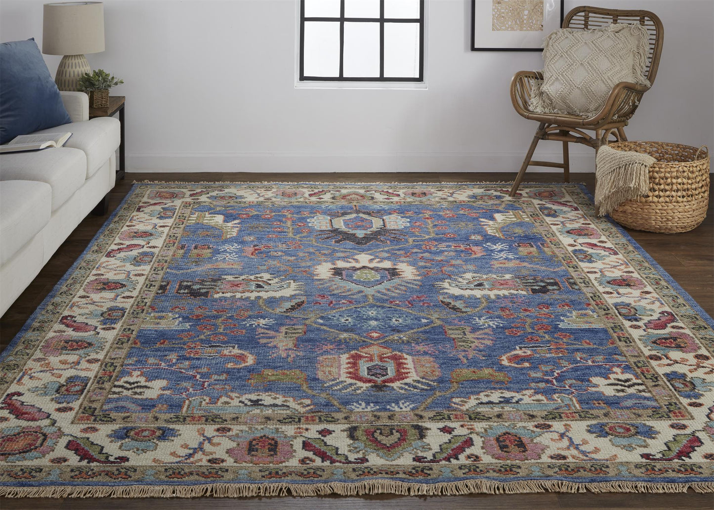 Beall 6708F Hand Knotted Wool Indoor Area Rug by Feizy Rugs