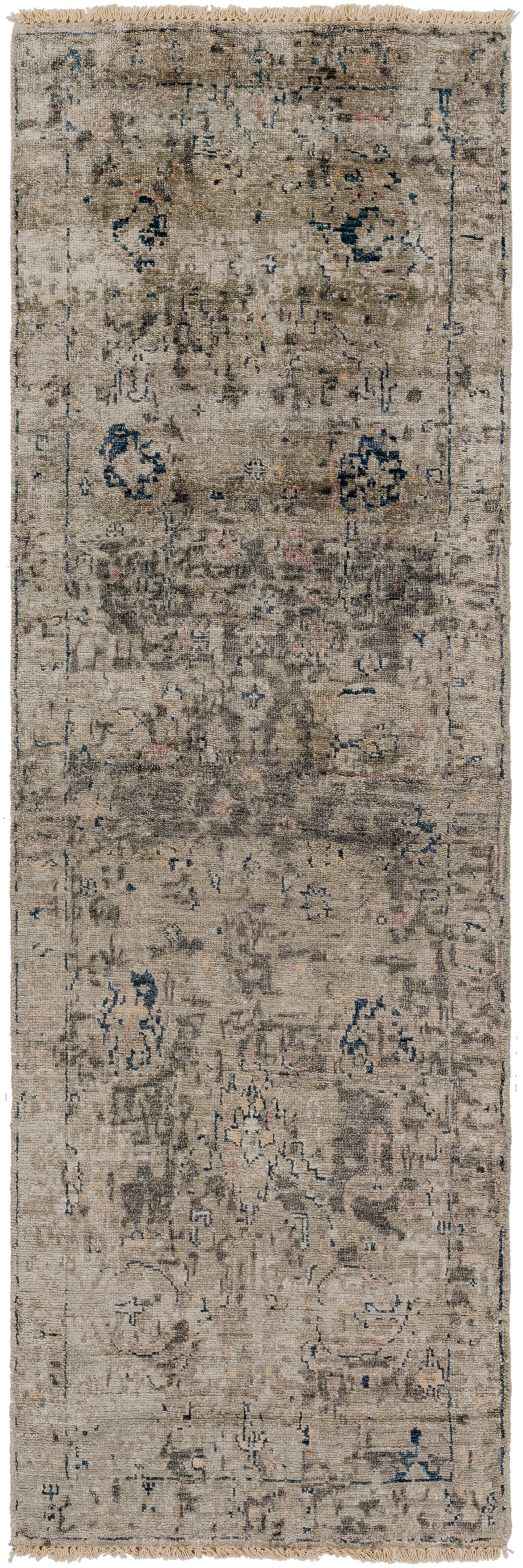Theodora 30277 Hand Knotted Synthetic Blend Indoor Area Rug by Surya Rugs
