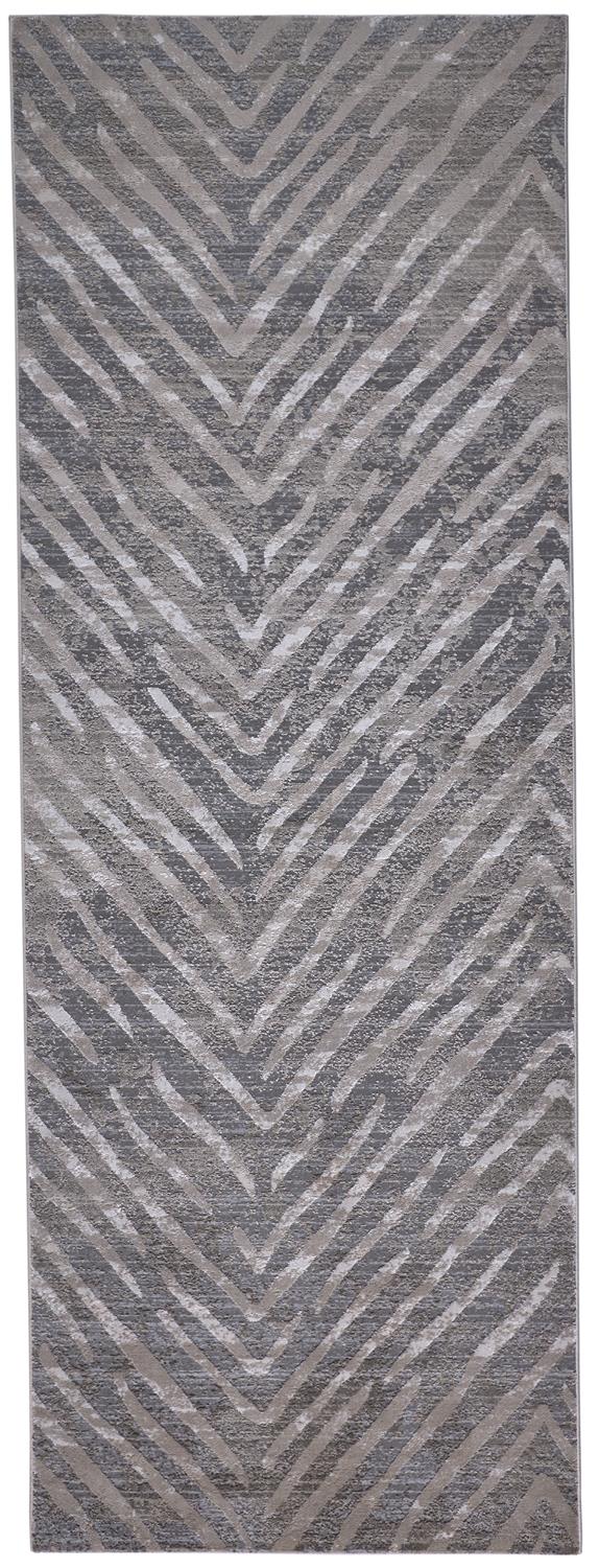 Waldor 3968F Machine Made Synthetic Blend Indoor Area Rug by Feizy Rugs