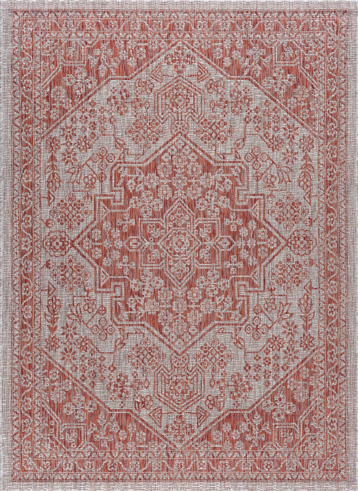 Veranda-VND14 Flat Weave Synthetic Blend Indoor/Outdoor Area Rug by Tayse Rugs