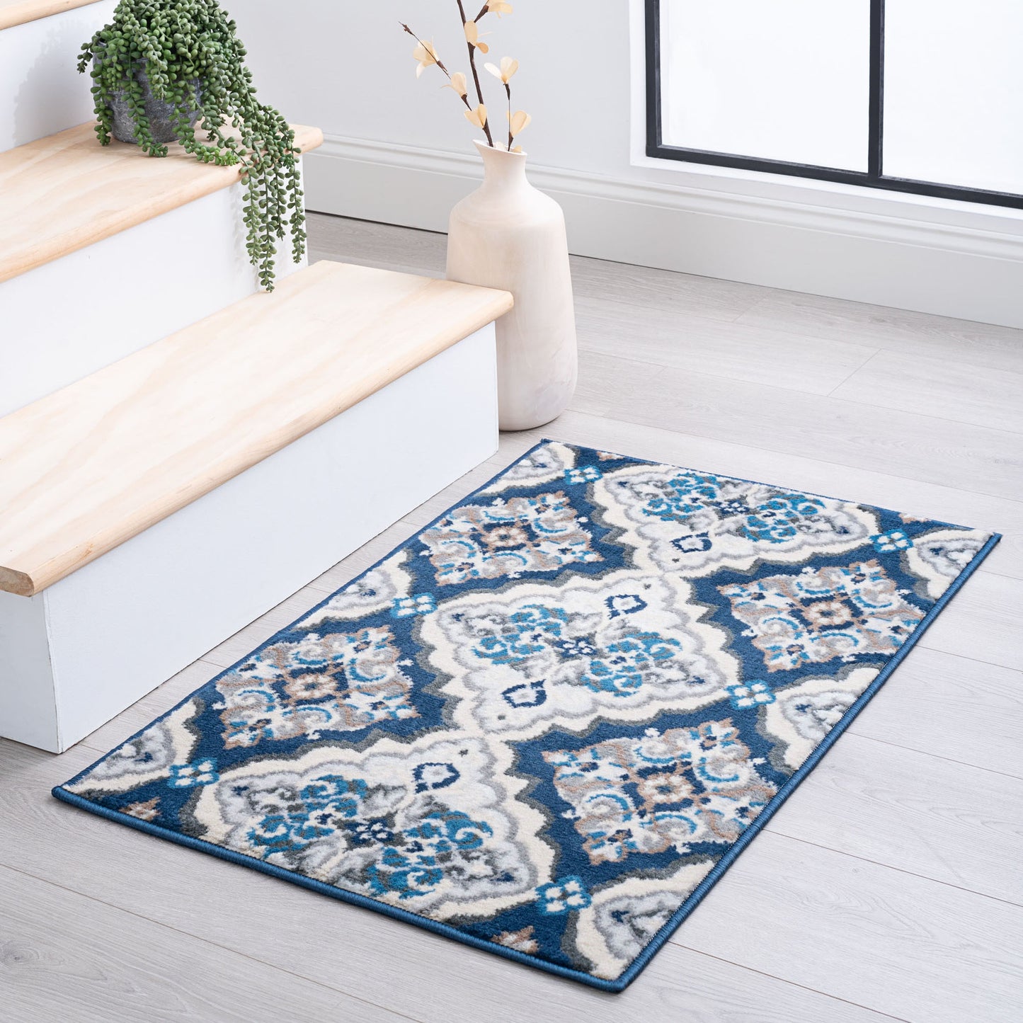 Madison-MDN41 Cut Pile Synthetic Blend Indoor Area Rug by Tayse Rugs