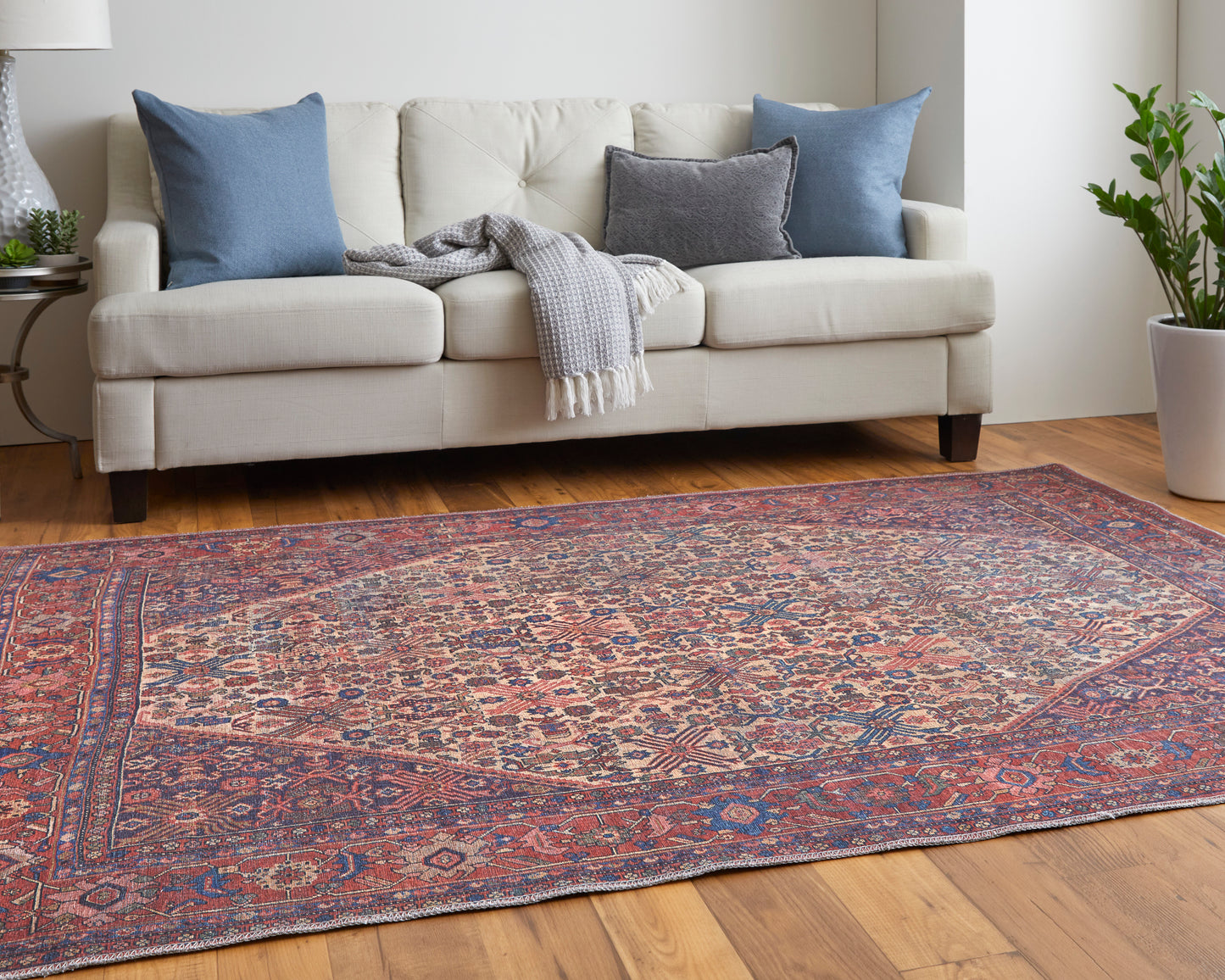 Rawlins 39HJF Power Loomed Synthetic Blend Indoor Area Rug by Feizy Rugs