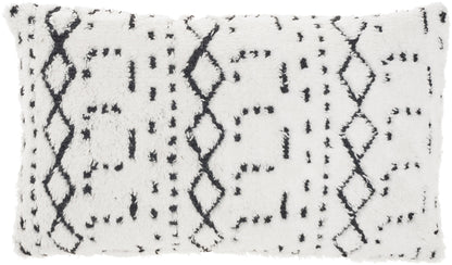Life Styles AA019 Cotton Woven Boho Pattern Throw Pillow From Mina Victory By Nourison Rugs