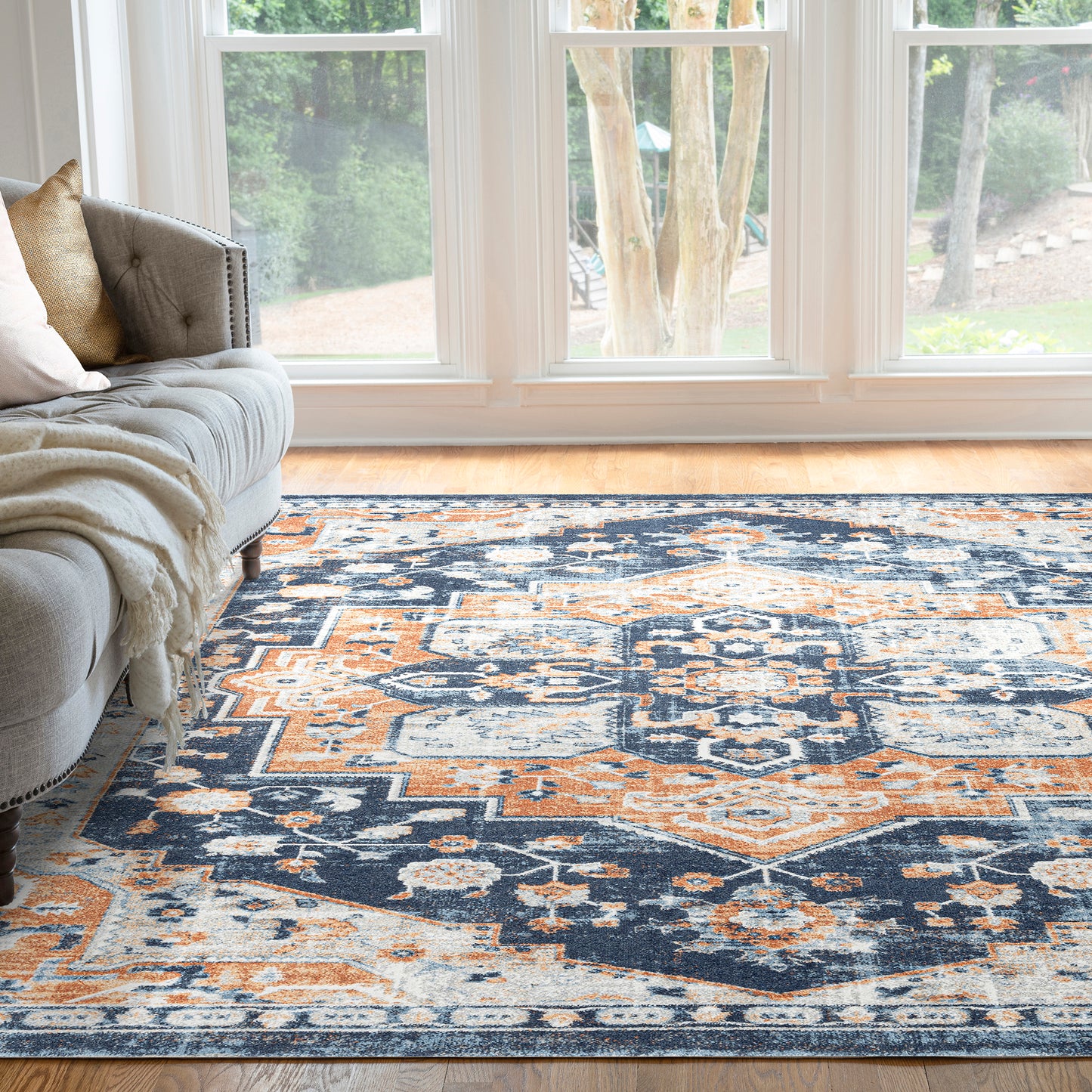 Palazzo-PLZ20 Cut Pile Synthetic Blend Indoor Area Rug by Tayse Rugs