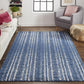 Remmy 3425F Machine Made Synthetic Blend Indoor Area Rug by Feizy Rugs