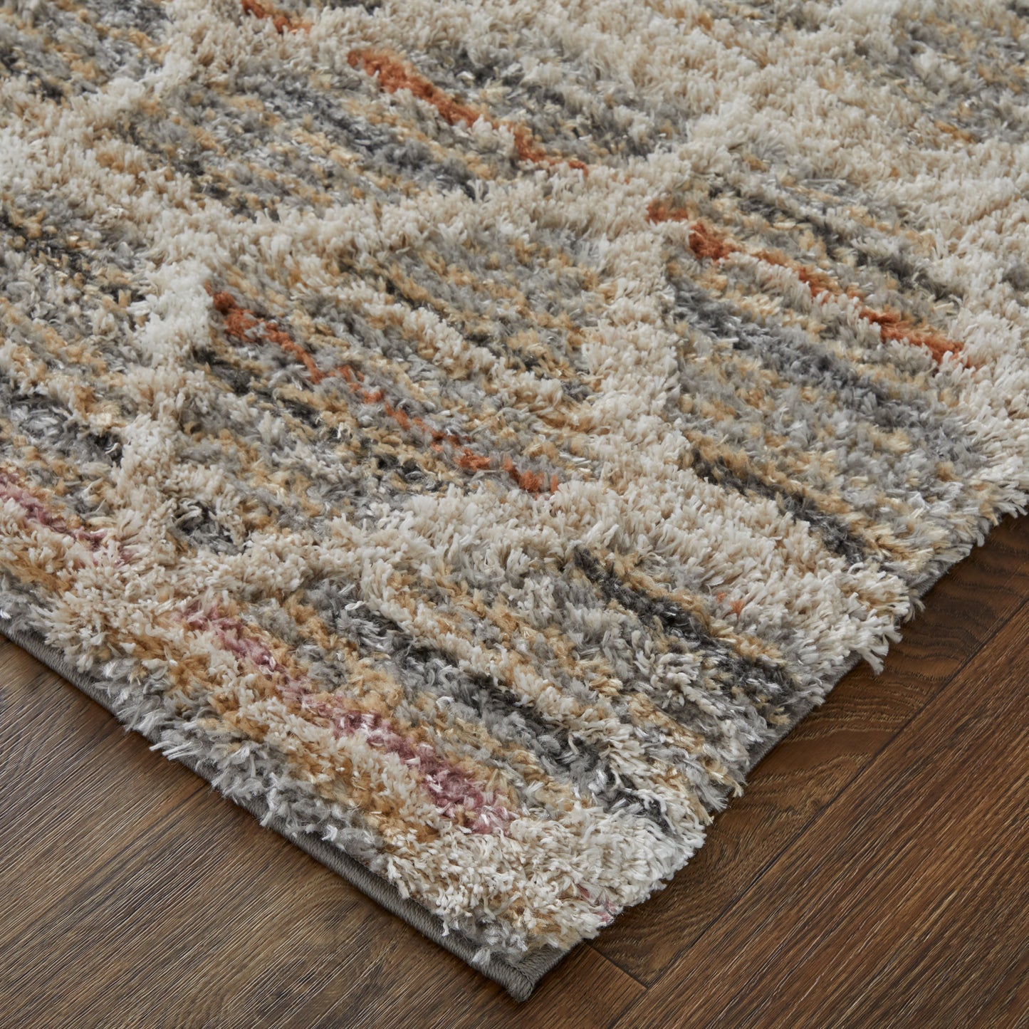 Mynka 39ICF Power Loomed Synthetic Blend Indoor Area Rug by Feizy Rugs