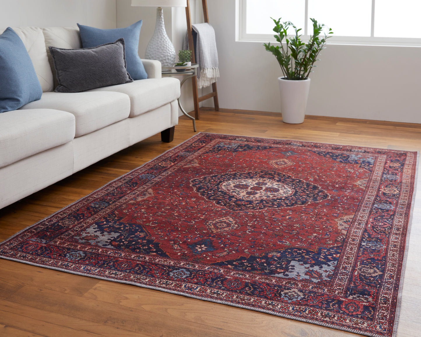 Rawlins 39HDF Power Loomed Synthetic Blend Indoor Area Rug by Feizy Rugs