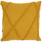 Life Styles SH018 Cotton Distressed Diamond Throw Pillow From Mina Victory By Nourison Rugs