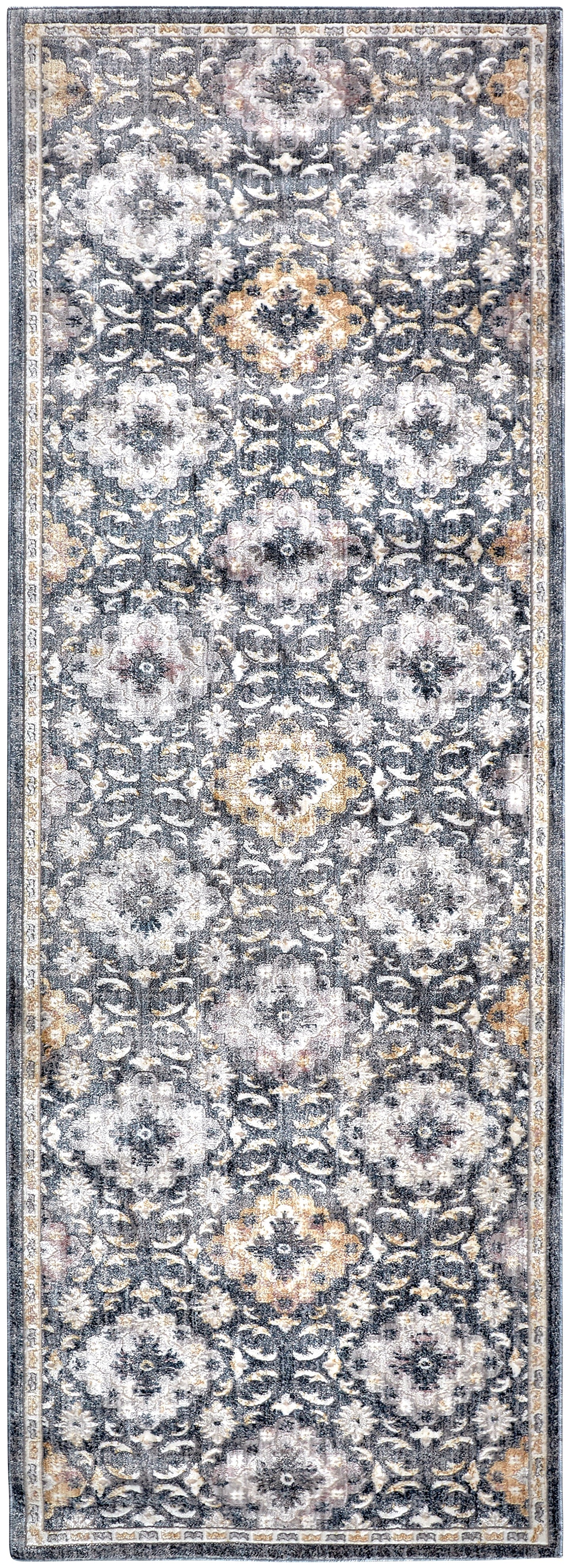 Kyra 3858F Machine Made Synthetic Blend Indoor Area Rug by Feizy Rugs