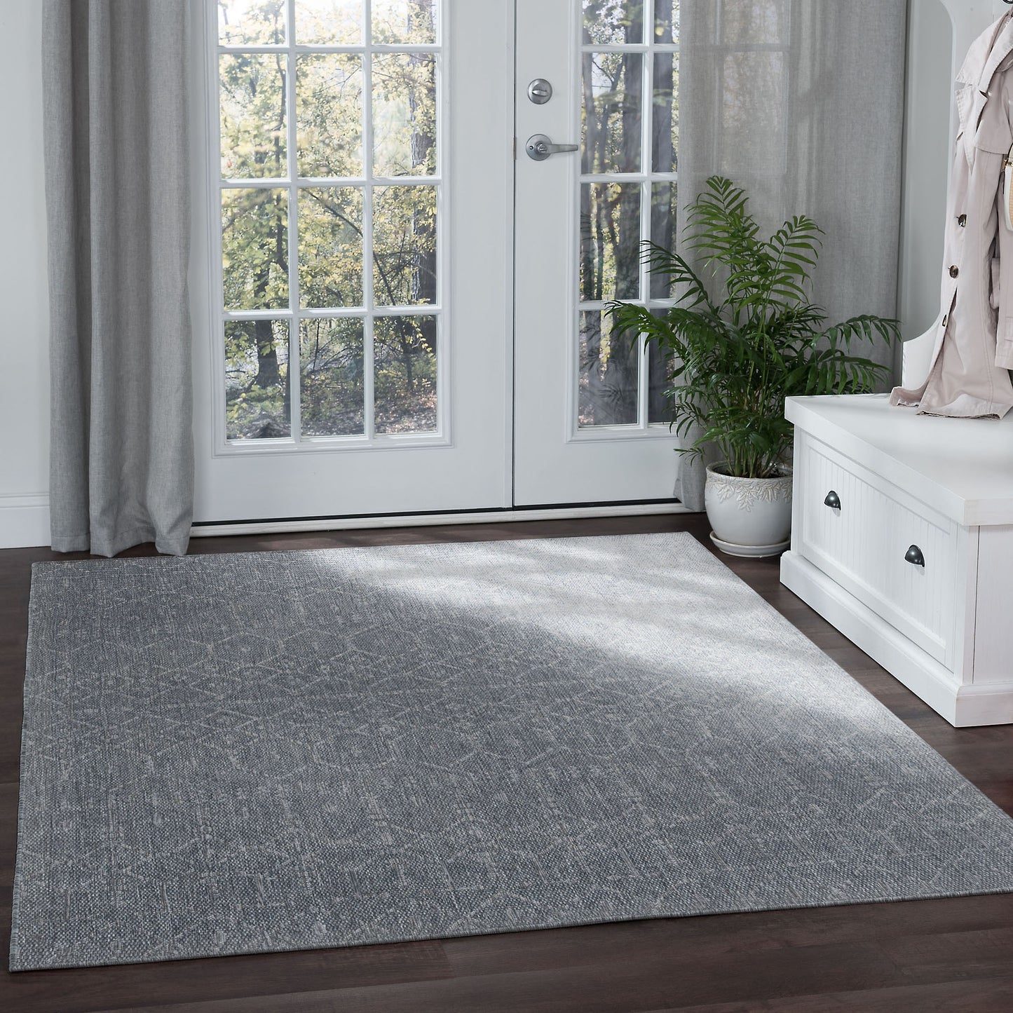 Veranda-VND20 Flat Weave Synthetic Blend Indoor/Outdoor Area Rug by Tayse Rugs