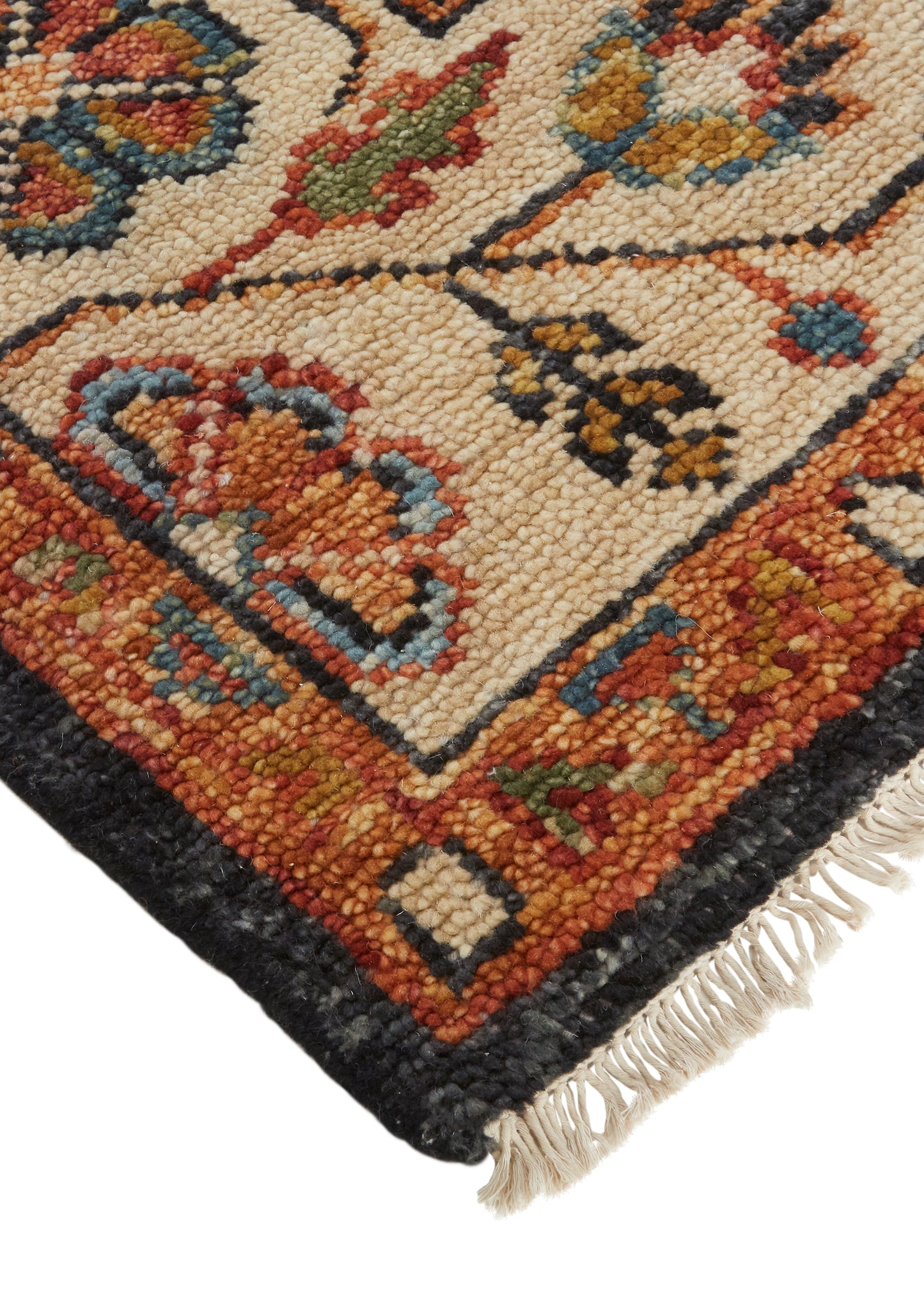 Carrington 6803F Hand Knotted Wool Indoor Area Rug by Feizy Rugs