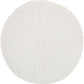 Sofia RC190 Cotton Round Ruched Velvet Throw Pillow From Mina Victory By Nourison Rugs