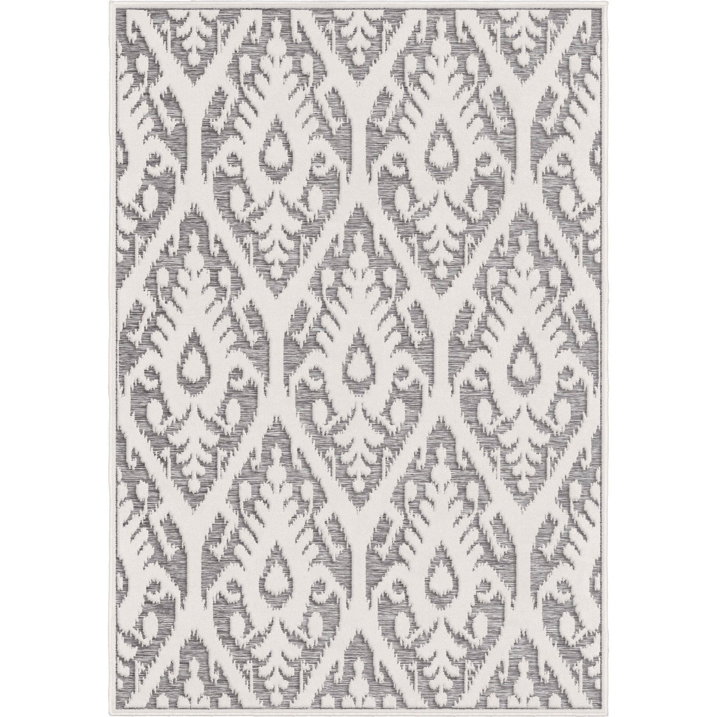 Orian Rugs Boucle' Salvador BCL/SALV Natural Grey Area Rug