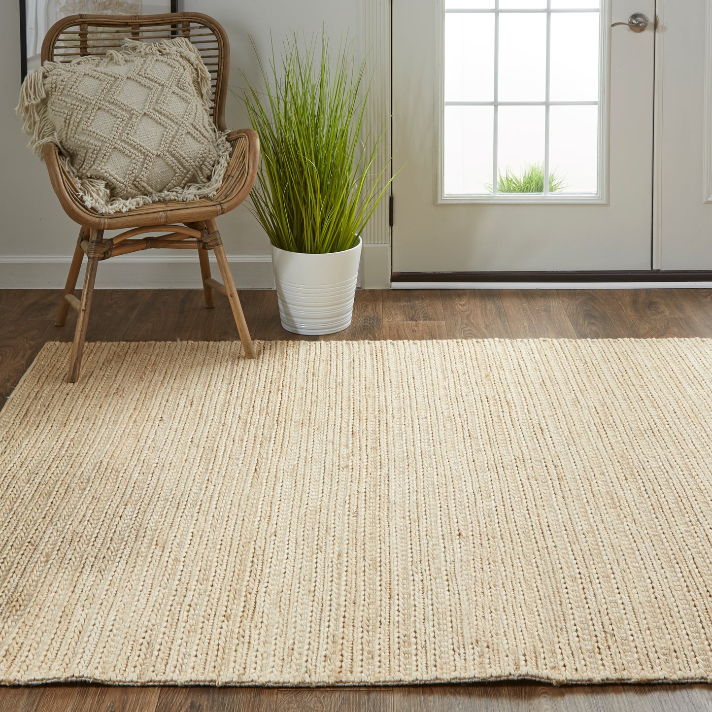 Kaelani 0769F Hand Woven Jute Indoor Area Rug by Feizy Rugs