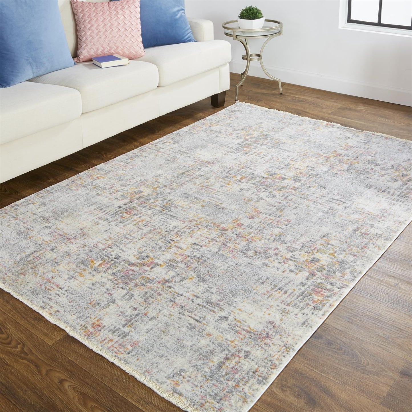 Kyra 3856F Machine Made Synthetic Blend Indoor Area Rug by Feizy Rugs