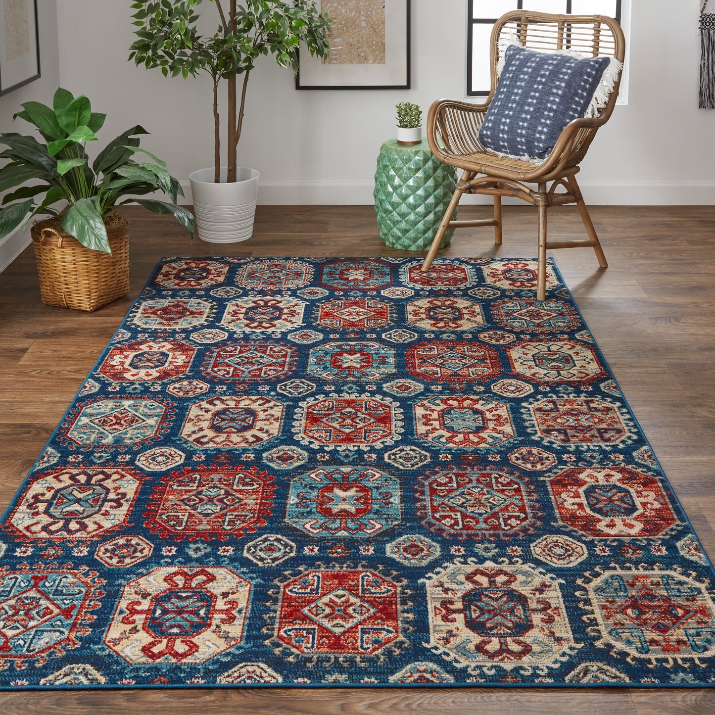 Nolan 39CEF Power Loomed Synthetic Blend Indoor Area Rug by Feizy Rugs