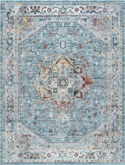 Wakefield-WFL41 Cut Pile Synthetic Blend Indoor Area Rug by Tayse Rugs