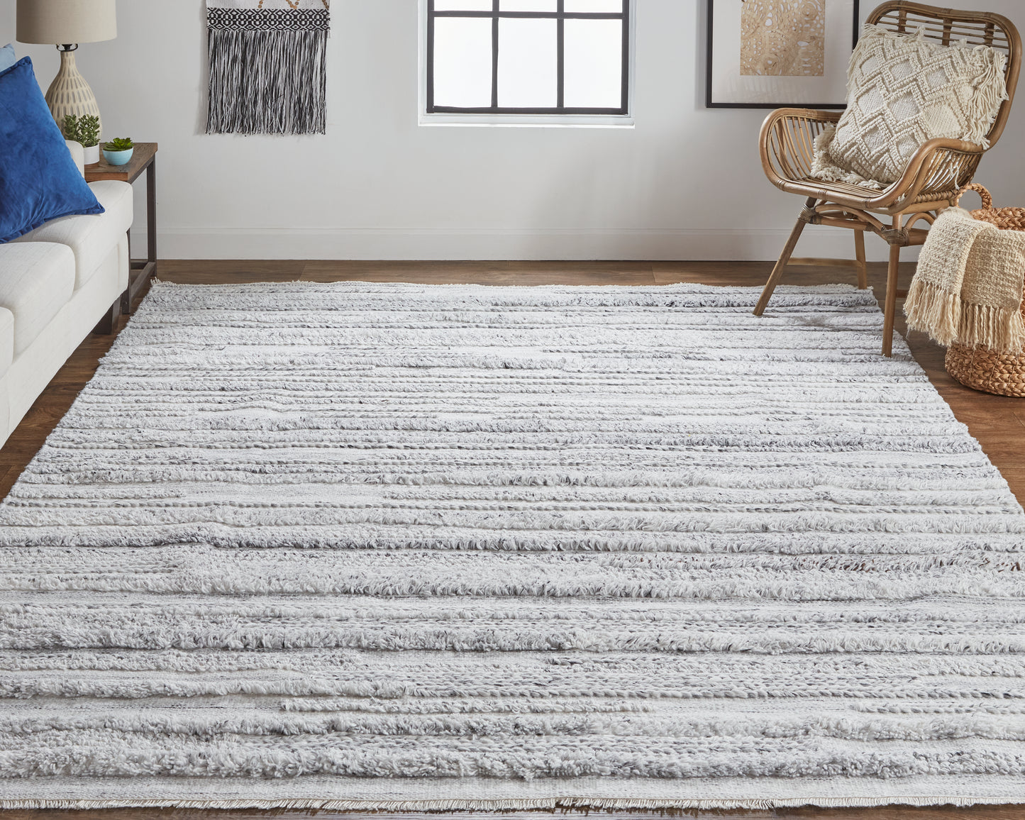 Alden 8637F Hand Woven Synthetic Blend Indoor Area Rug by Feizy Rugs