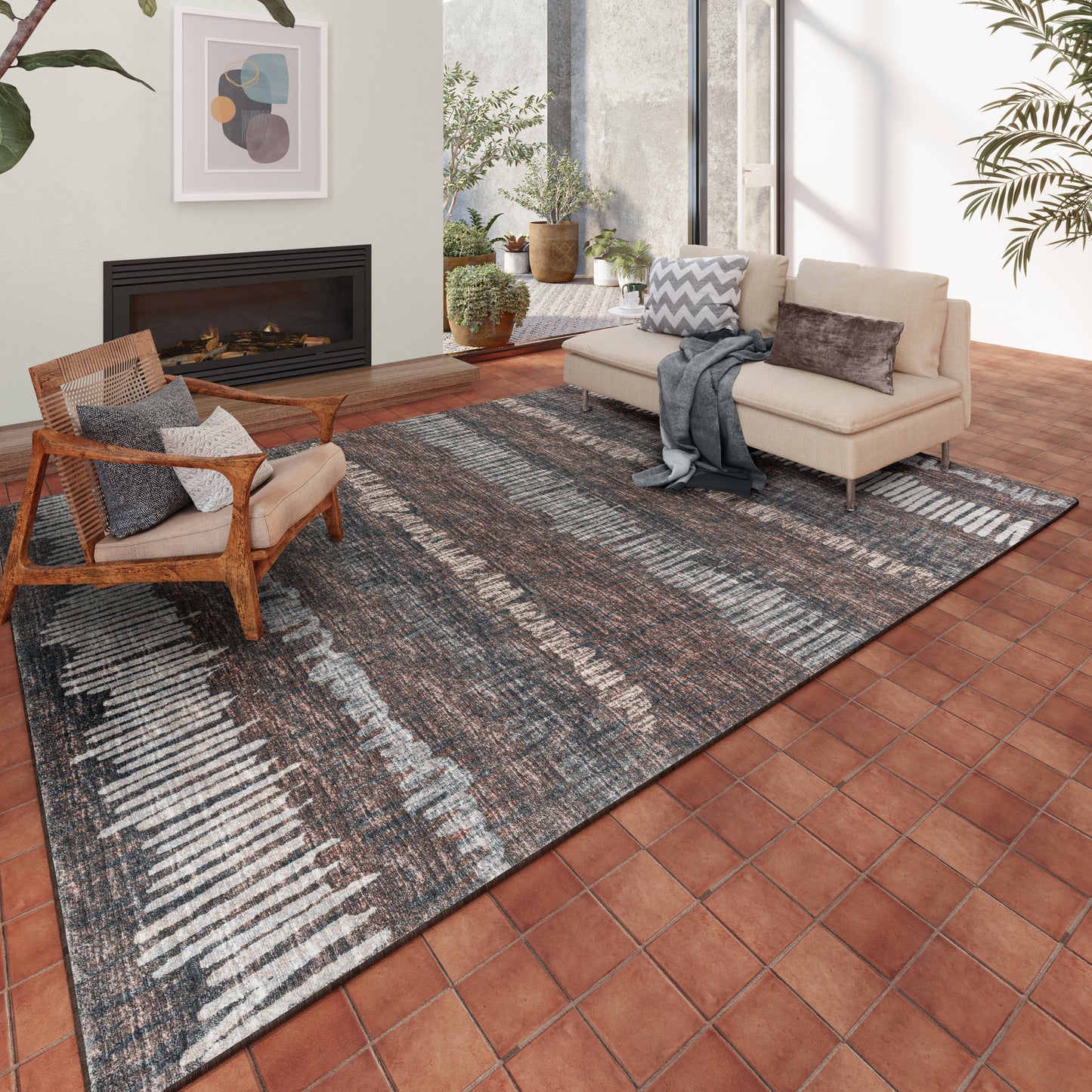 Winslow WL4 Tufted Synthetic Blend Indoor Area Rug by Dalyn Rugs