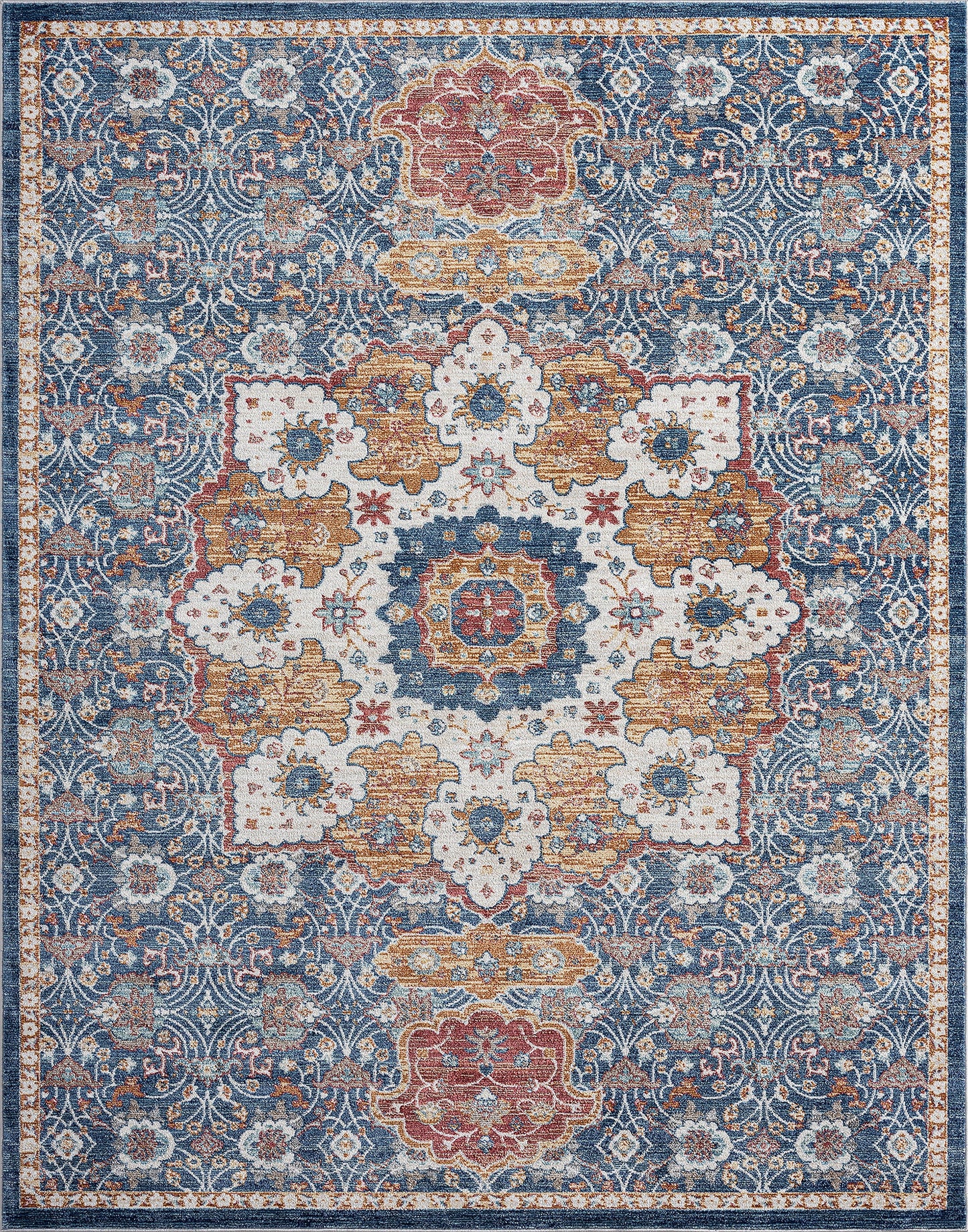 Garden-GRD62 Cut Pile Synthetic Blend Indoor Area Rug by Tayse Rugs