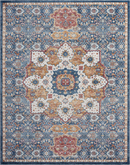 Garden-GRD62 Cut Pile Synthetic Blend Indoor Area Rug by Tayse Rugs