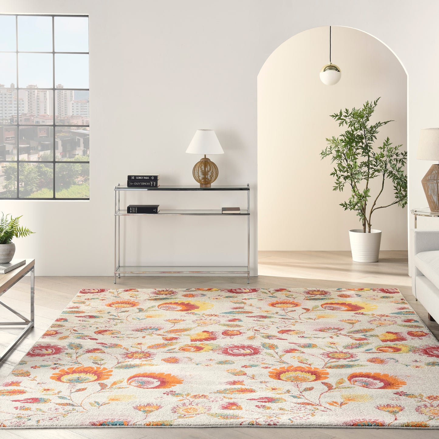 Allur ALR08 Machine Made Synthetic Blend Indoor Area Rug By Nourison Home From Nourison Rugs