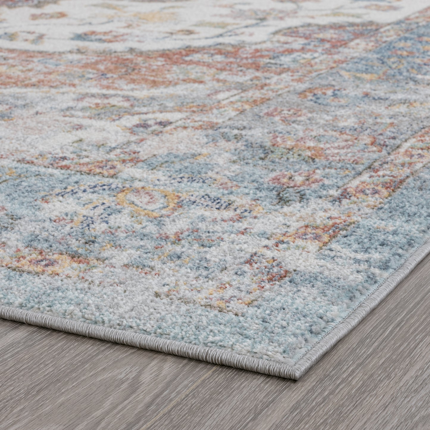 Reina-REI15 Cut Pile Synthetic Blend Indoor Area Rug by Tayse Rugs