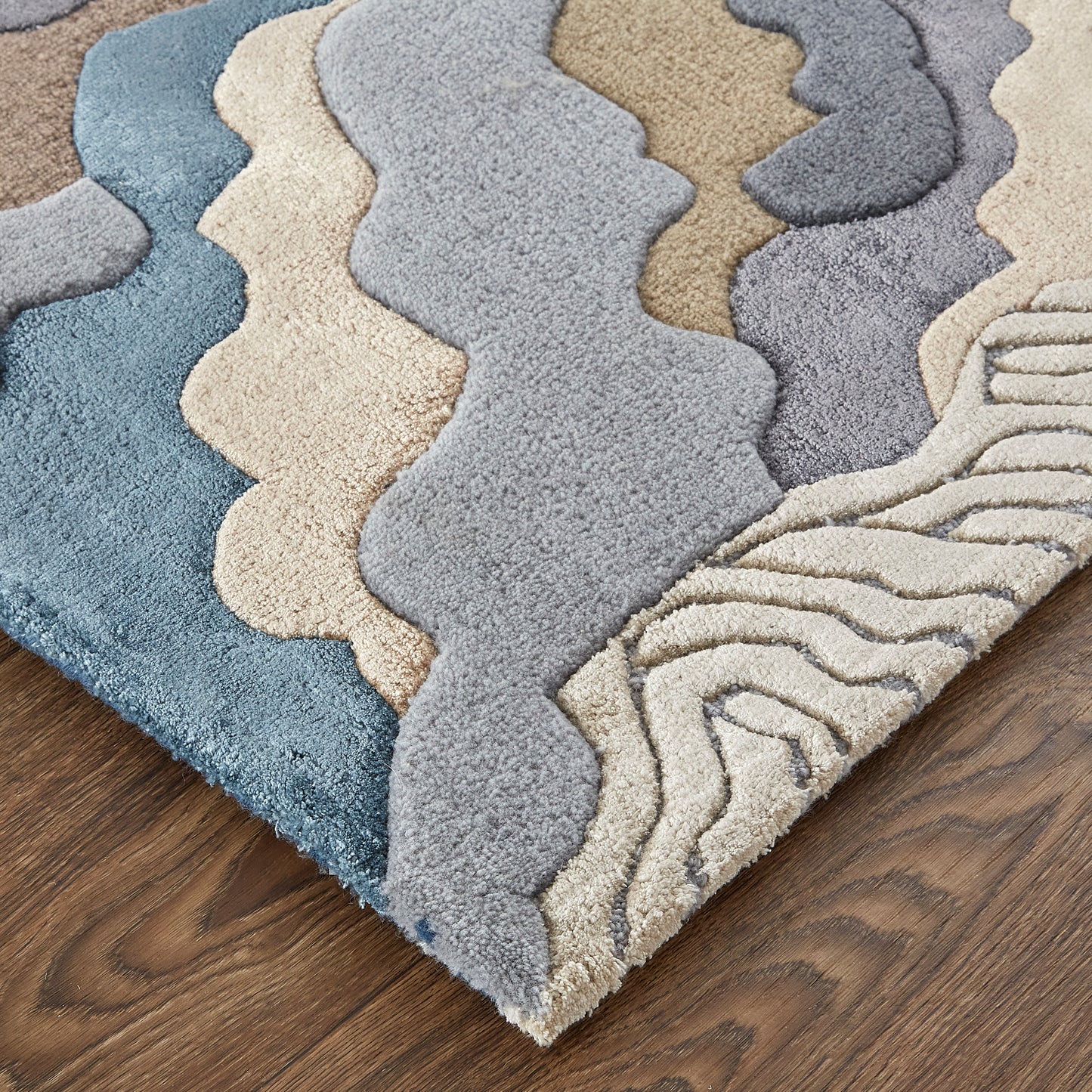 Serrano 8854F Hand Tufted Wool Indoor Area Rug by Feizy Rugs