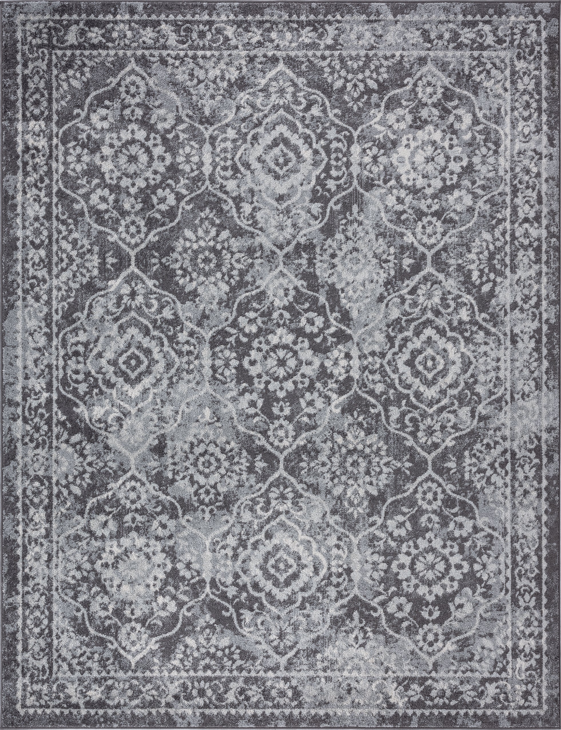 Diamond-DIA12 Cut Pile Synthetic Blend Indoor Area Rug by Tayse Rugs ...