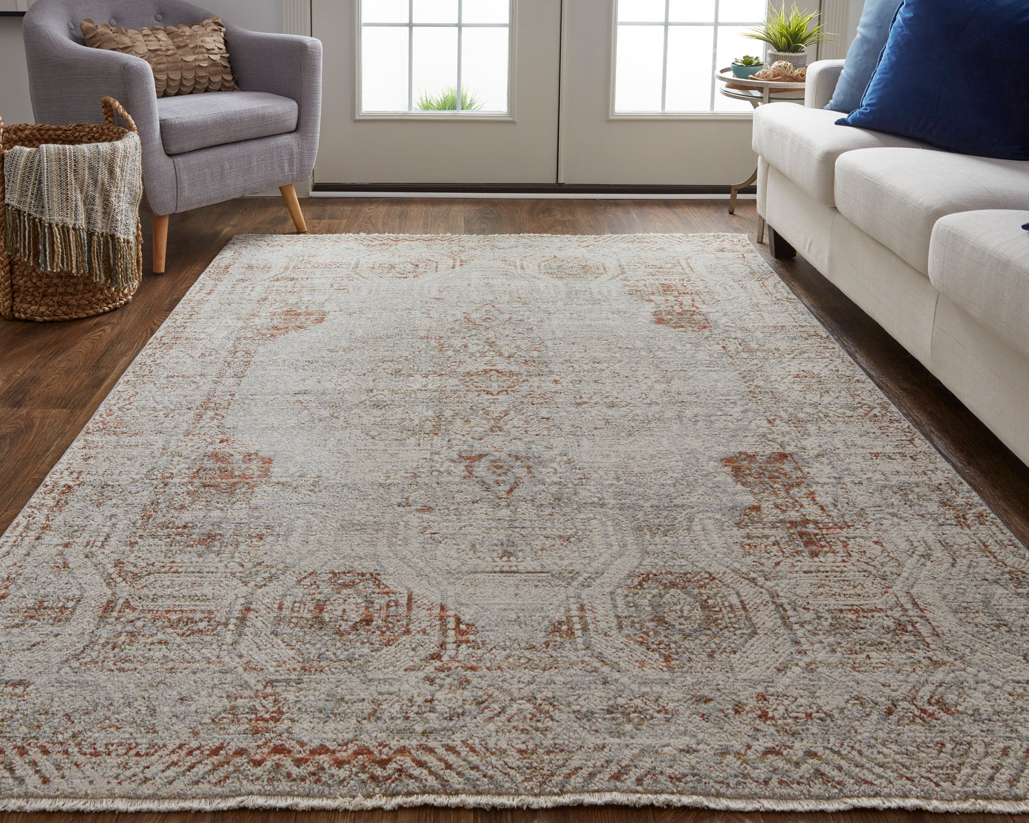 Kaia 39GKF Power Loomed Synthetic Blend Indoor Area Rug by Feizy Rugs