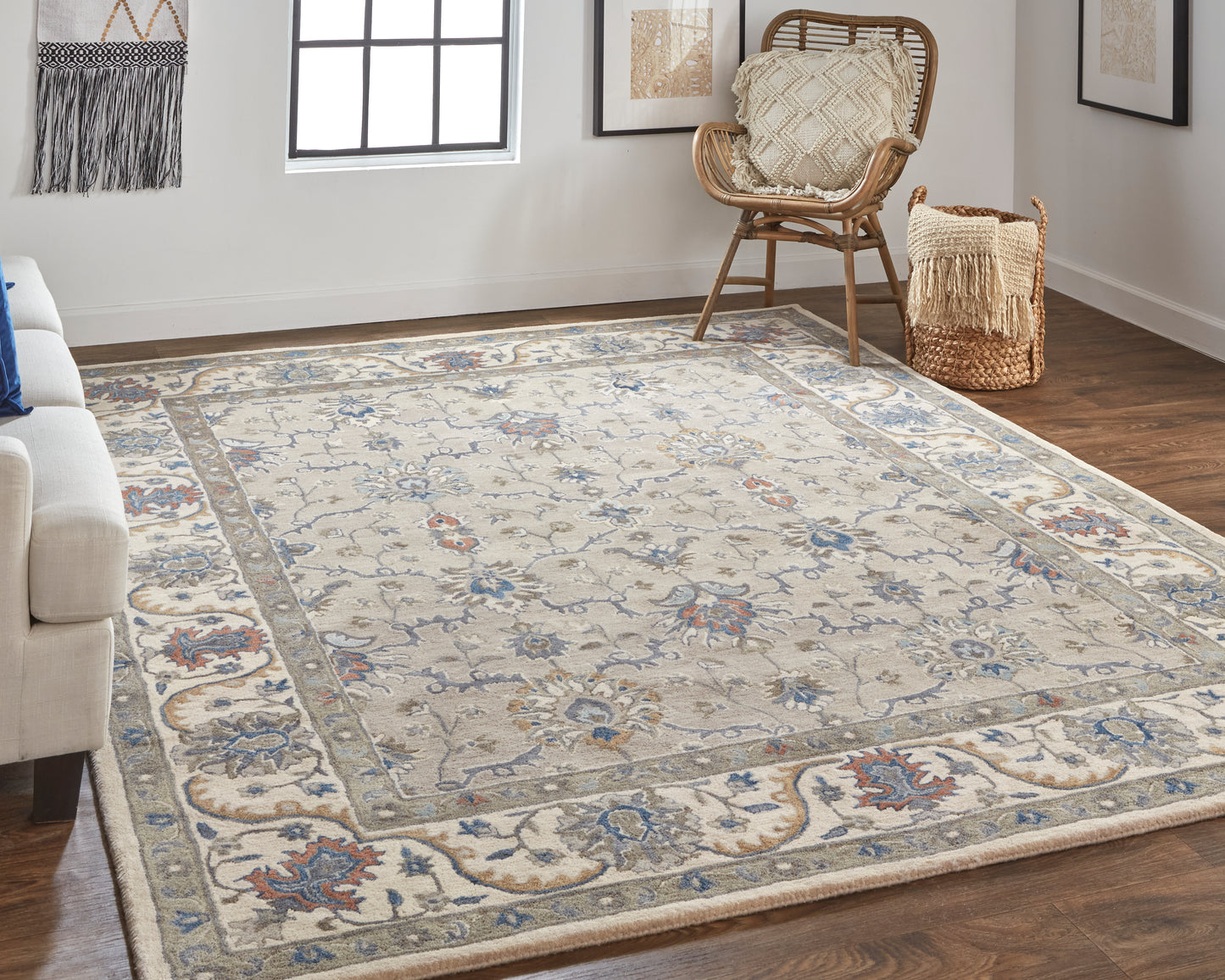 Rylan 8640F Hand Tufted Wool Indoor Area Rug by Feizy Rugs